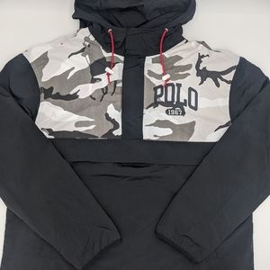 Polo Ralph Lauren 1967 1/2 Zip Camo Windbreaker